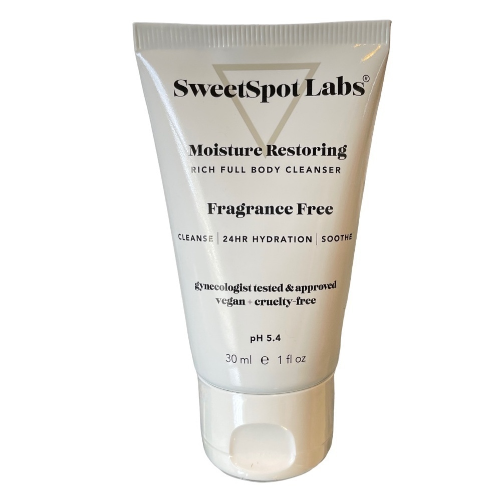 NWT SweetSpot Labs Moisture Restoring Full Body Cleanser Travel Size 1 Fl. Oz.